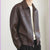 Men's New Motorcycle Clothing Leather Coat