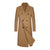 Double Breasted Woolen  Trench Long  Coat