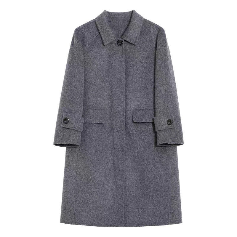 Women's Single-sided Woolen Coat