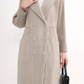 Women's Commuter Solid Color Suit Coat