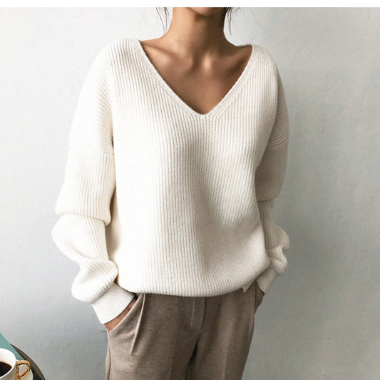 V-neck Stylish  cardigan Sweater