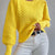 Round Neck Long Sleeve Sweater