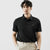 High Elastic Ice Silk polo t-shirt