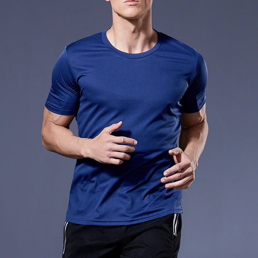 Men's Breathable Sports Fitness T-shirt