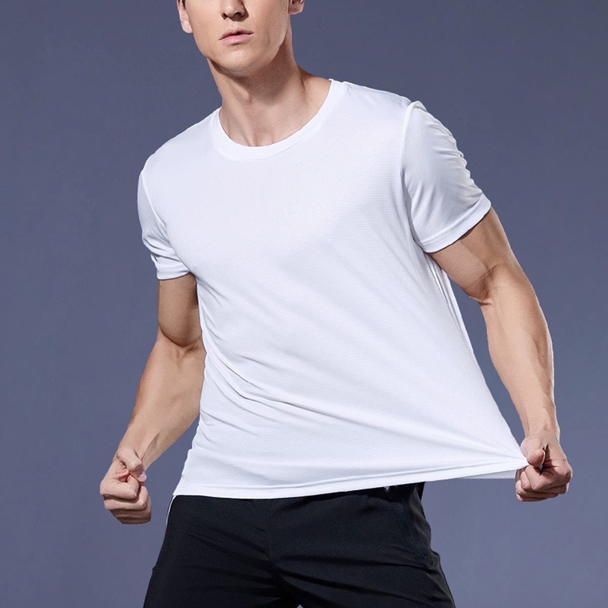 Men's Breathable Sports Fitness T-shirt