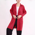 Women's Commuter Solid Color Suit Coat