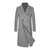 Double Breasted Woolen  Trench Long  Coat