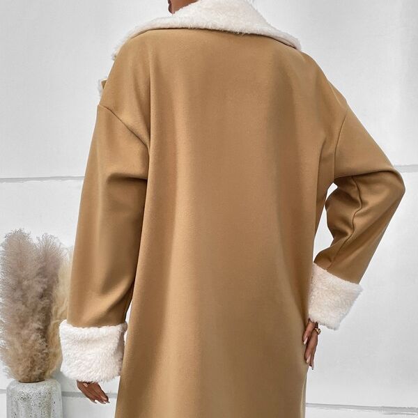 Leisure Commute Woolen Coat